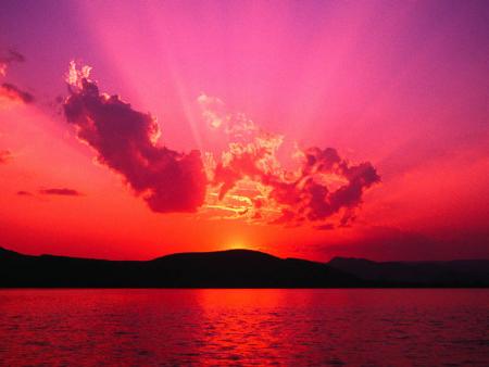 couché du soleil
